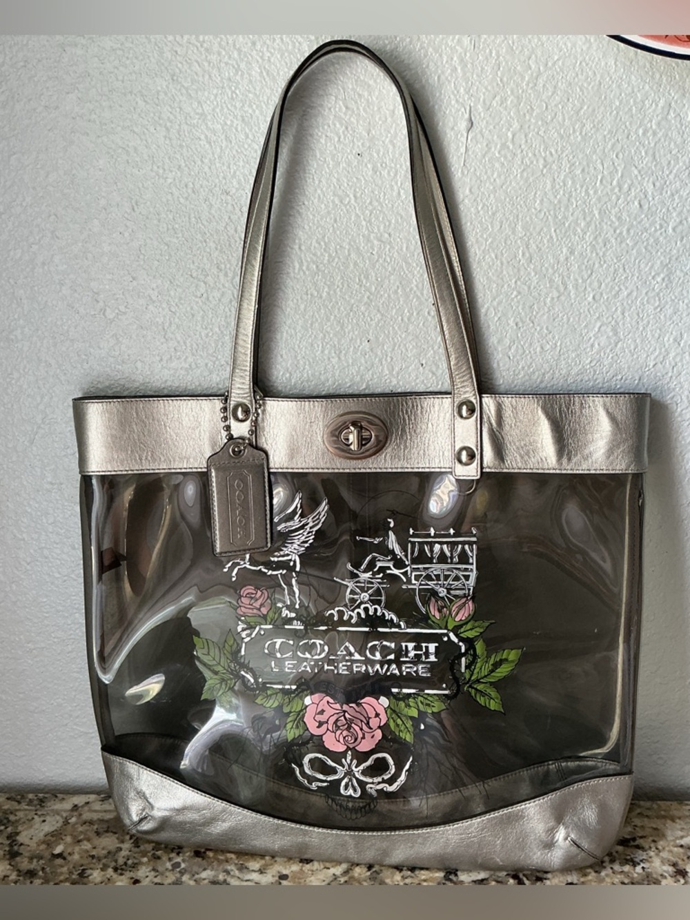 Coach Limited Edition Parker Tattoo Tote